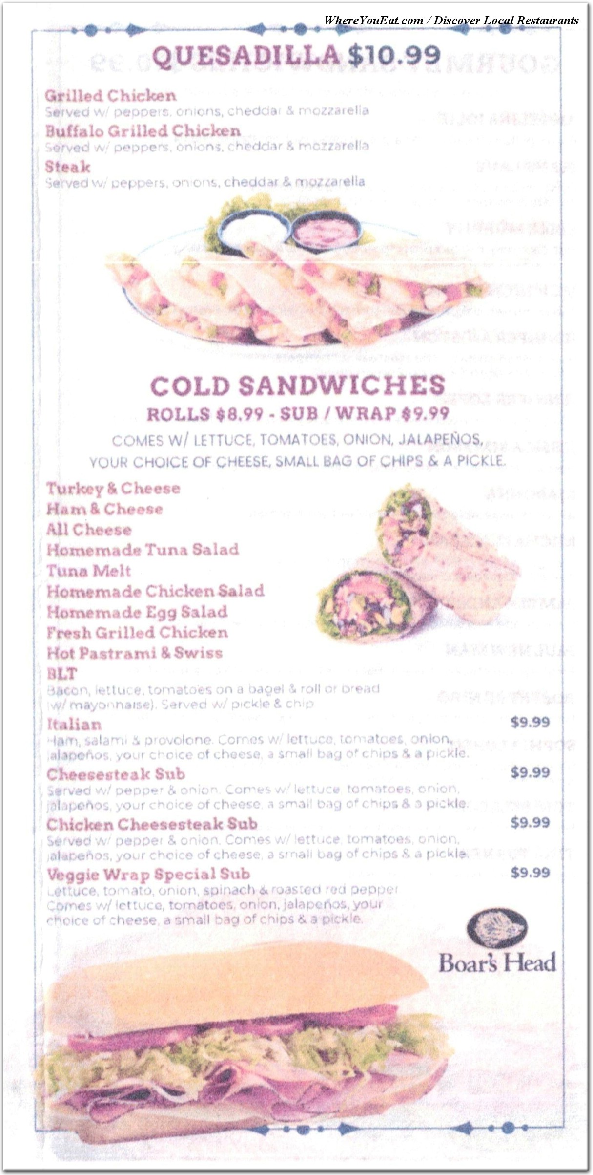 Our Foods